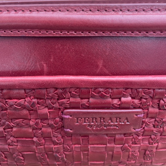 NEW! Brighton Ferrara Montecito Large Zip Woven Leather Wallet w/Strap - Picture 5 of 8